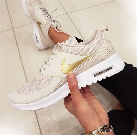 nike air max thea gold beige|Nike Air Max thea flyknit.